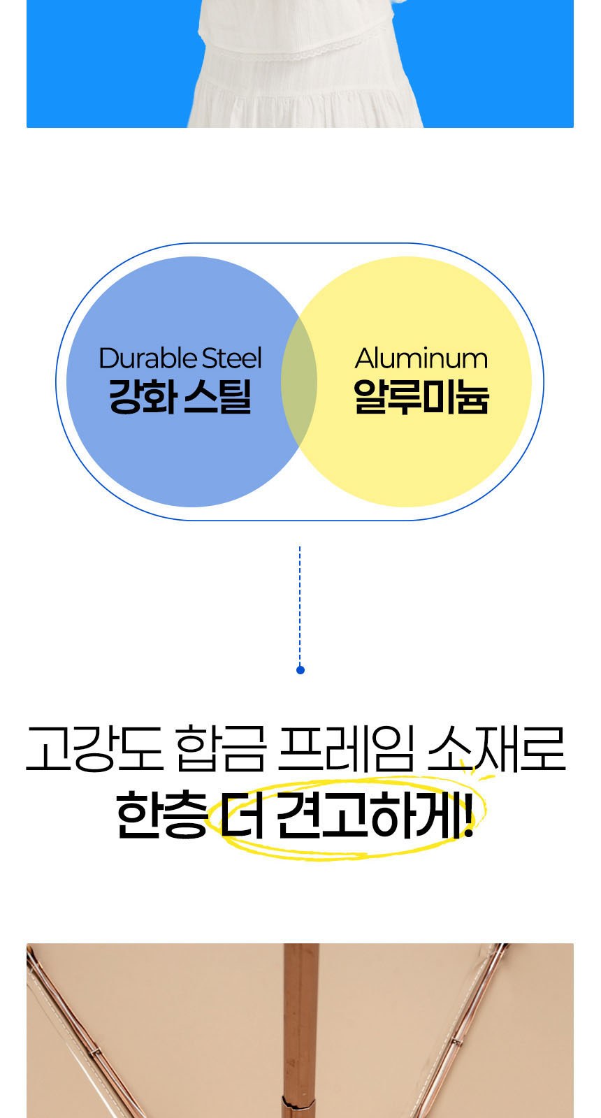 듀홈 밀키 포켓 초경량 우양산 미니 컬러암막 5단 양우산 선물세트+스트로우 커버 컬러 텀블러세트 710ml 이로나 상세 이미지