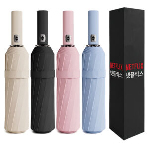 [굿즈 골드넬]그란제 자외선차단 완전자동 3단 우산