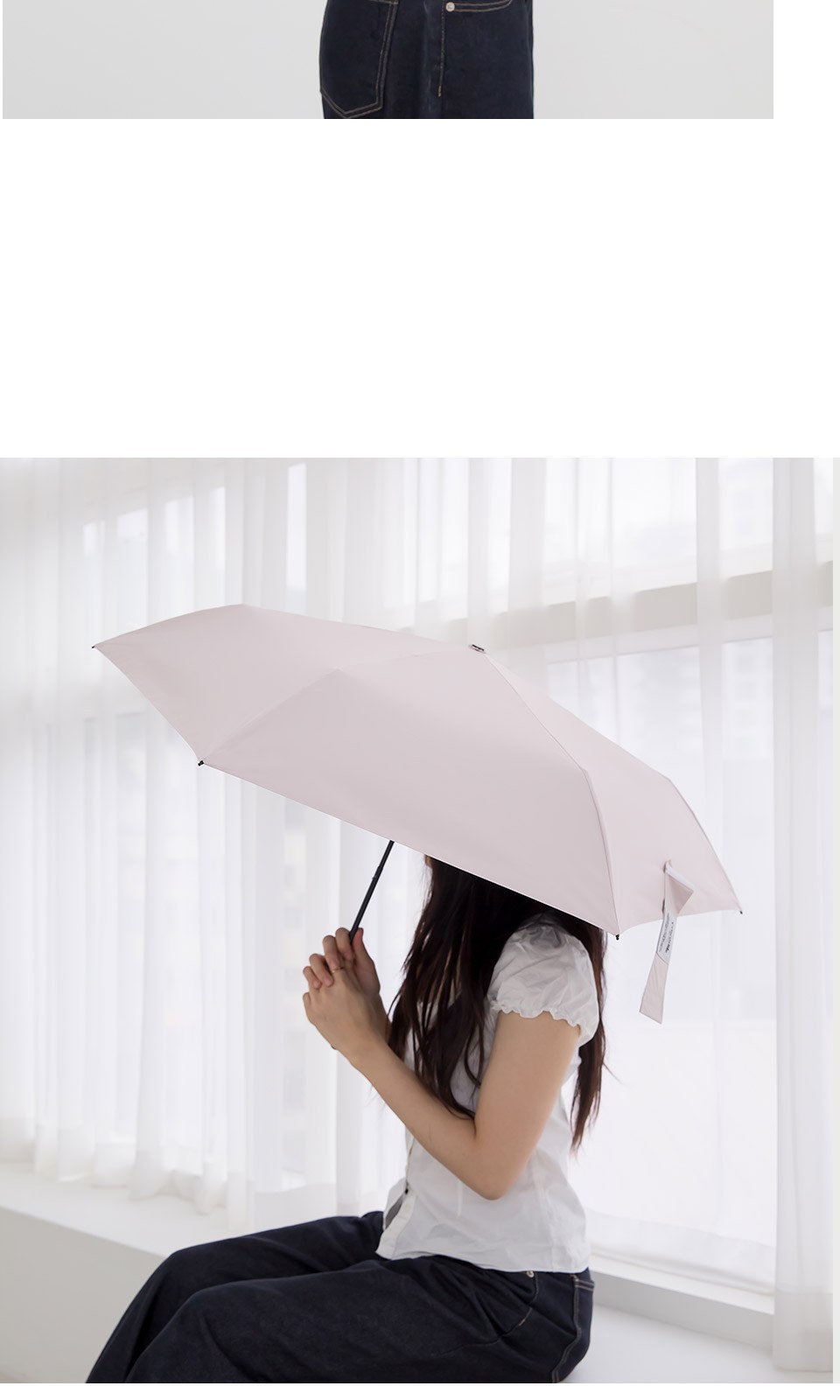 크로커다일3단키링 카본 50슬림암막 상세 이미지