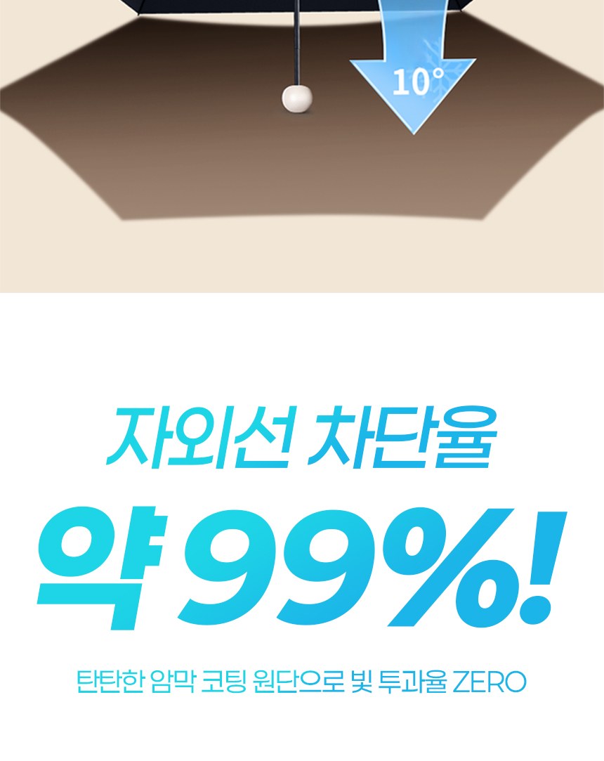 듀홈 초경량 머쉬룸 파우치 암막 5단 우양산 이로나 상세 이미지