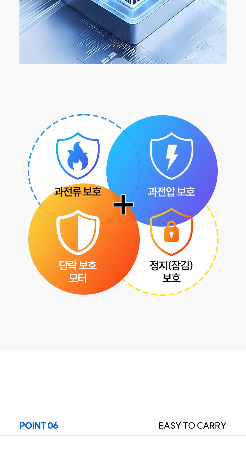스트라이프3단자동 (암막) 우양산 +냉각팬손선풍기세트 [H56] 상세 이미지