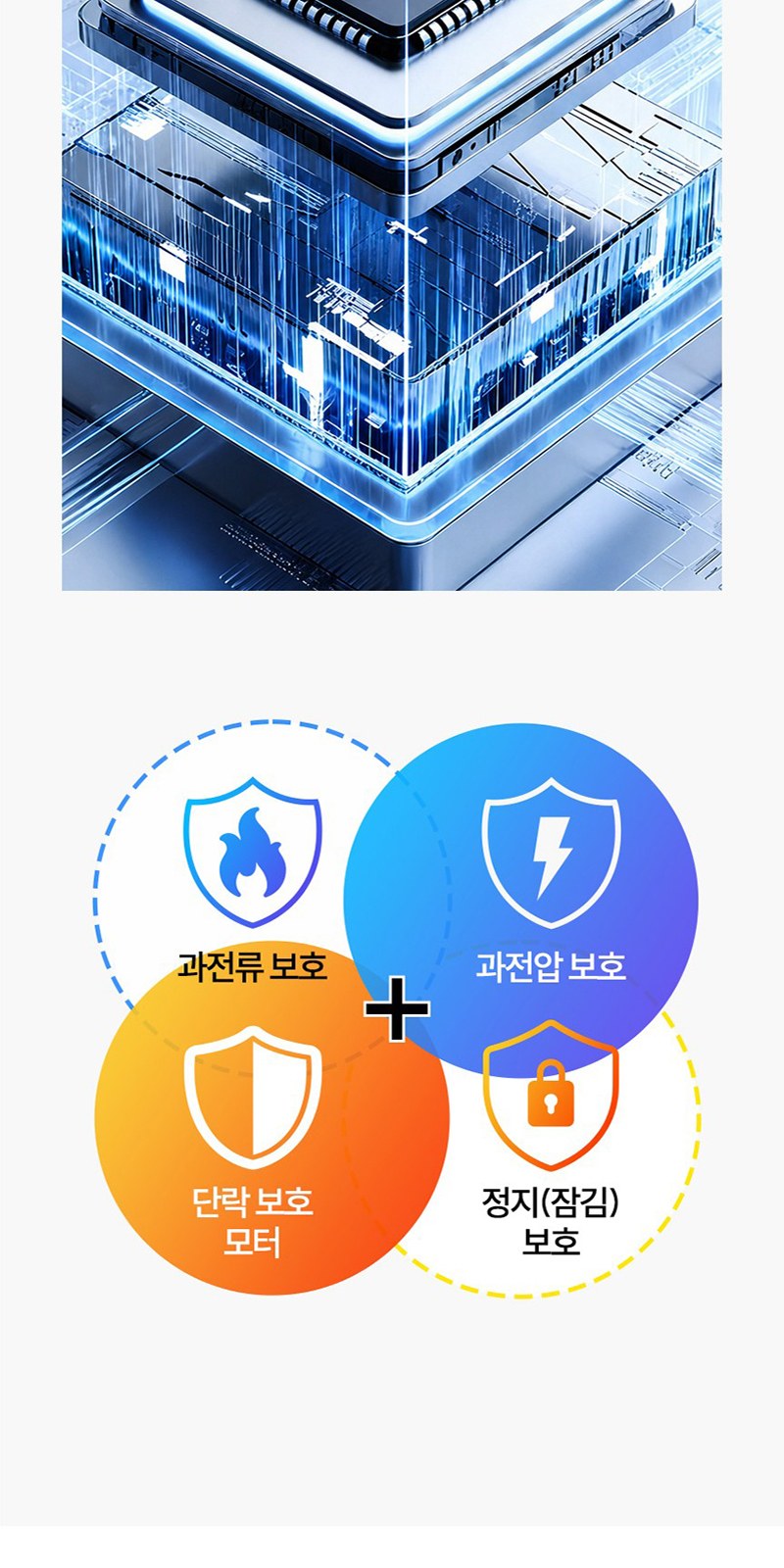 레스쁘리 2P 선풍기세트 B (쿨샷미니 핸디선풍기+포켓 우양산) 상세 이미지