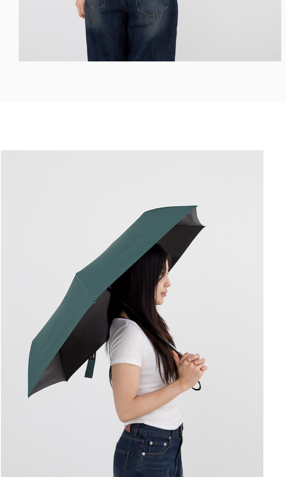 크로커다일 안전3단전자동슬림암막우양산 상세 이미지